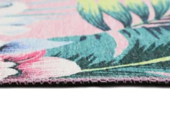 Accessorize Teppich 190x290 Pink Blumenmuster