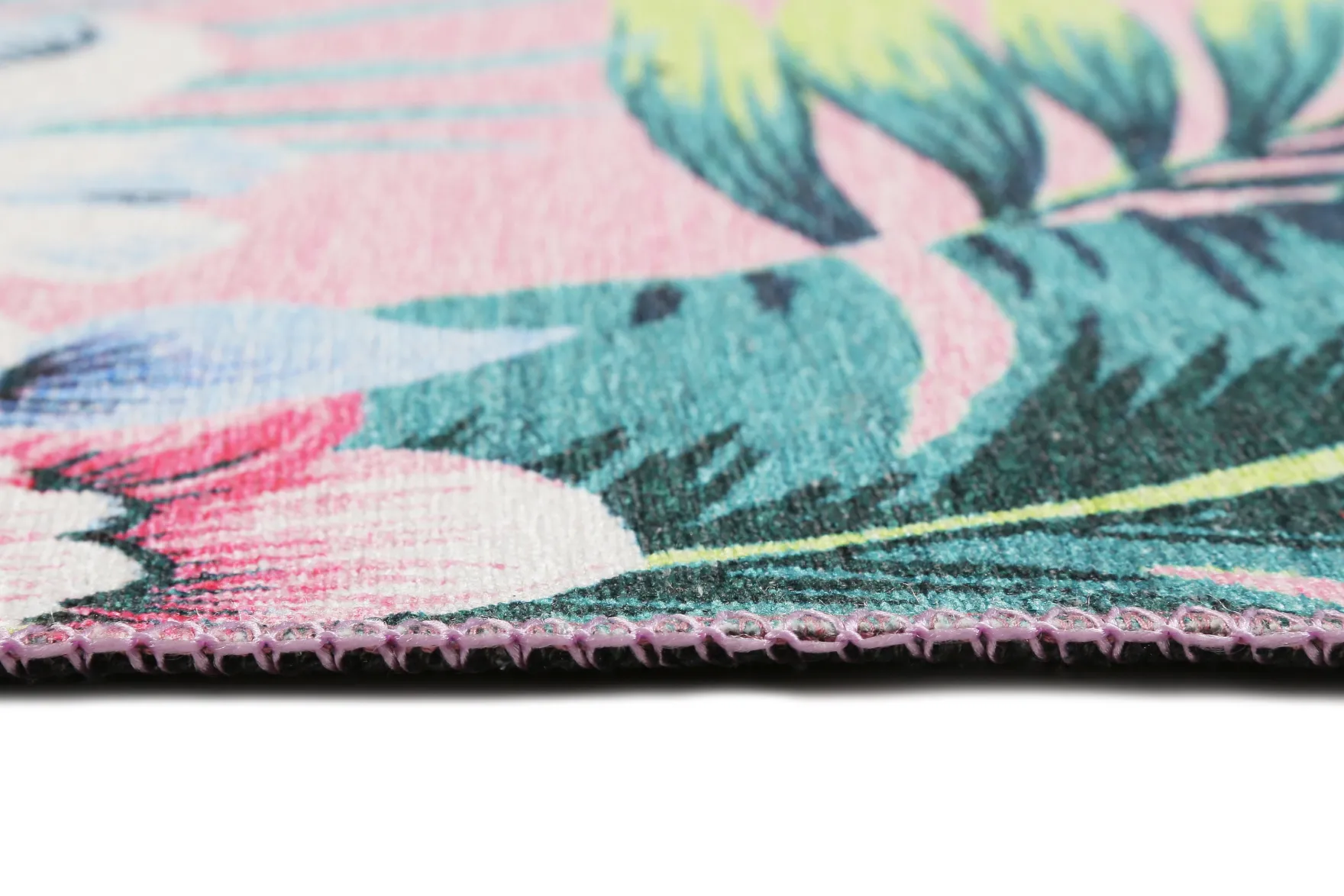 Accessorize Teppich 240x290 Pink Blumenmuster