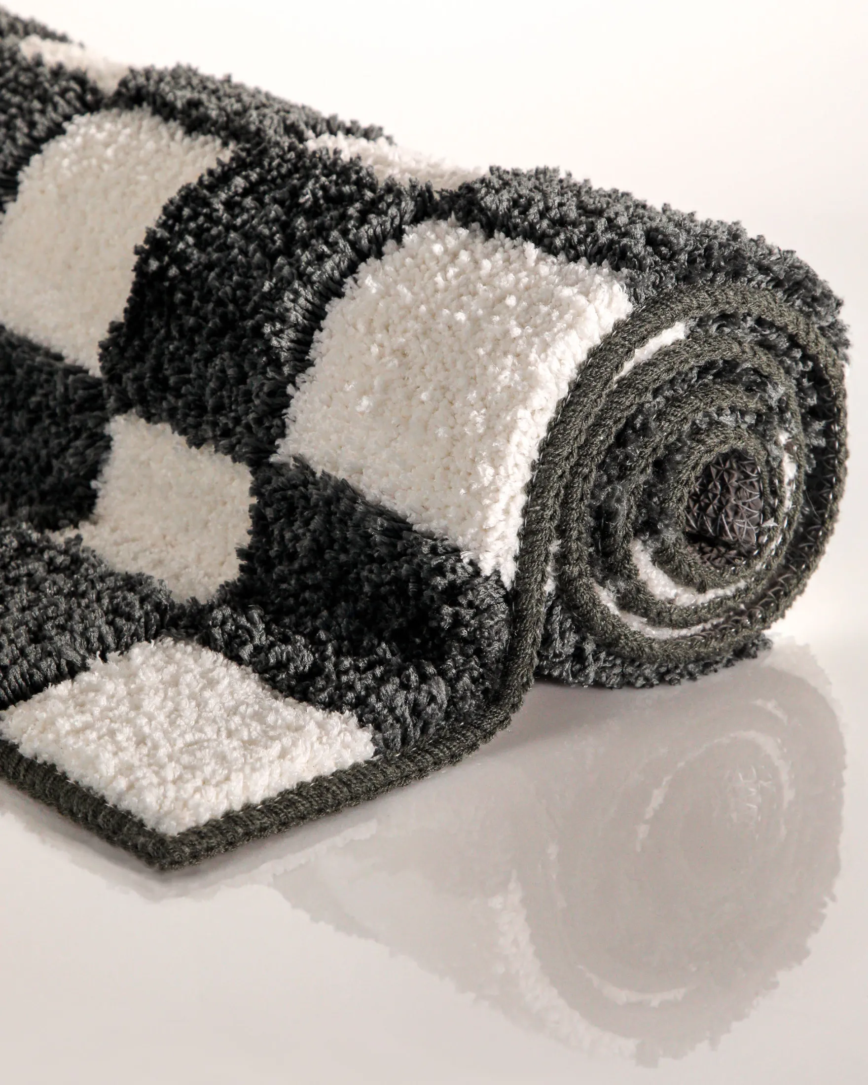 Badteppich Anthrazit Grau "Bobbi" WECONhome