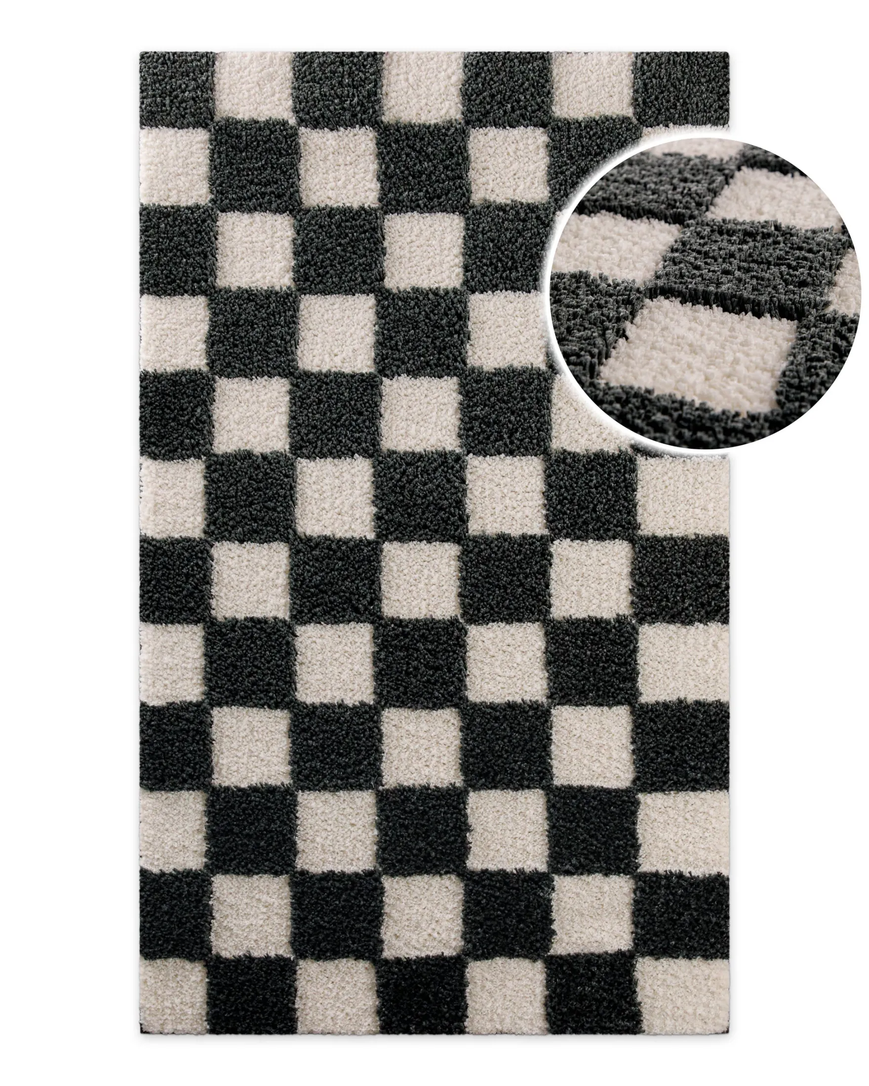 Badteppich Anthrazit Grau "Bobbi" WECONhome