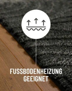 Badteppich Anthrazit Grau "Fiete" WECONhome