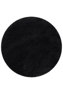 Badteppich Anthrazit Schwarz