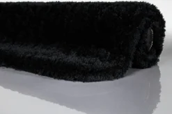 Badteppich Anthrazit Schwarz