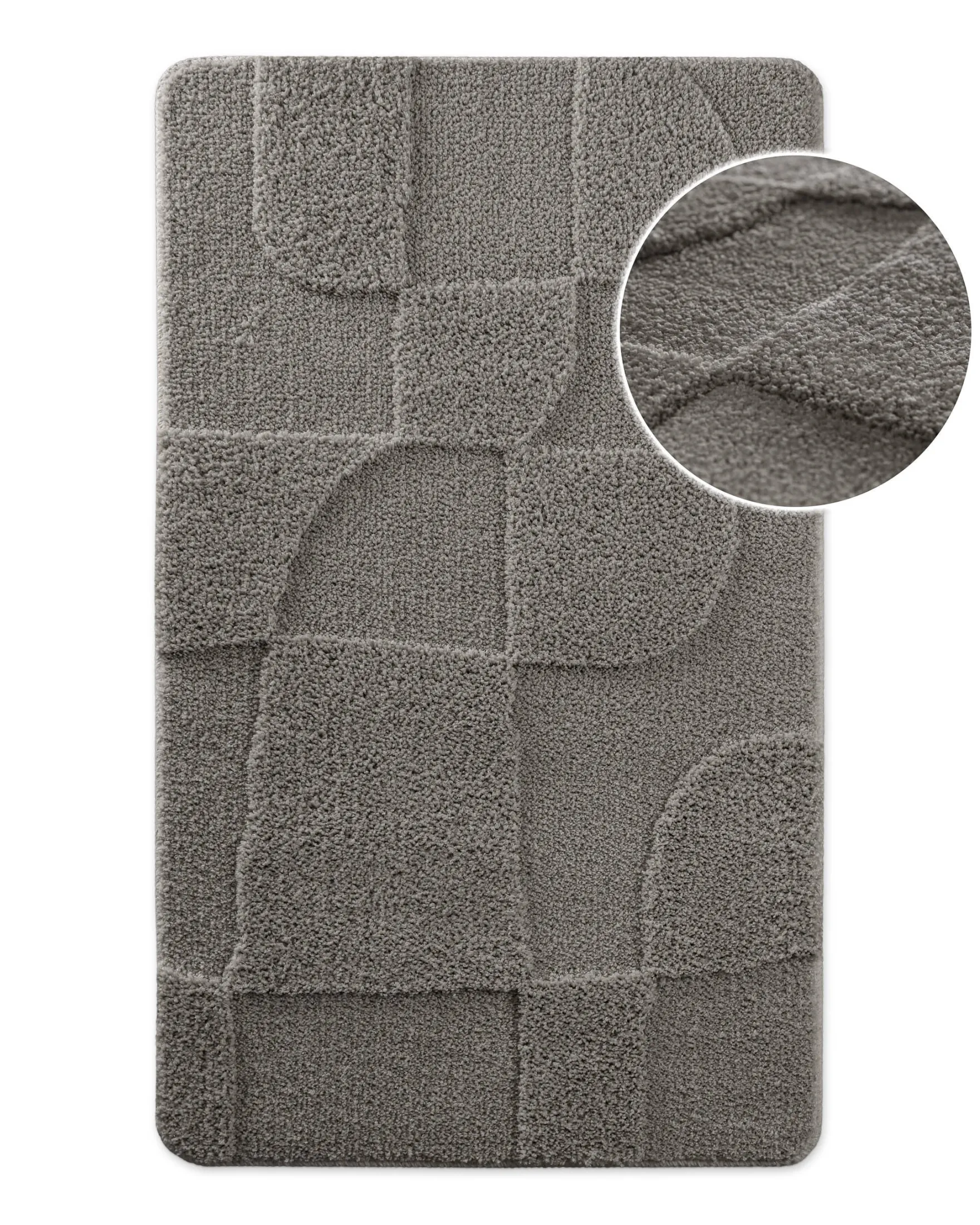 Badteppich Basalt Grau "Davie" WECONhome