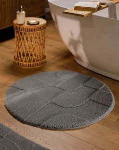 Badteppich Basalt Grau
