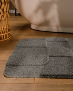 Badteppich Basalt Grau