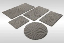 Badteppich Basalt Grau
