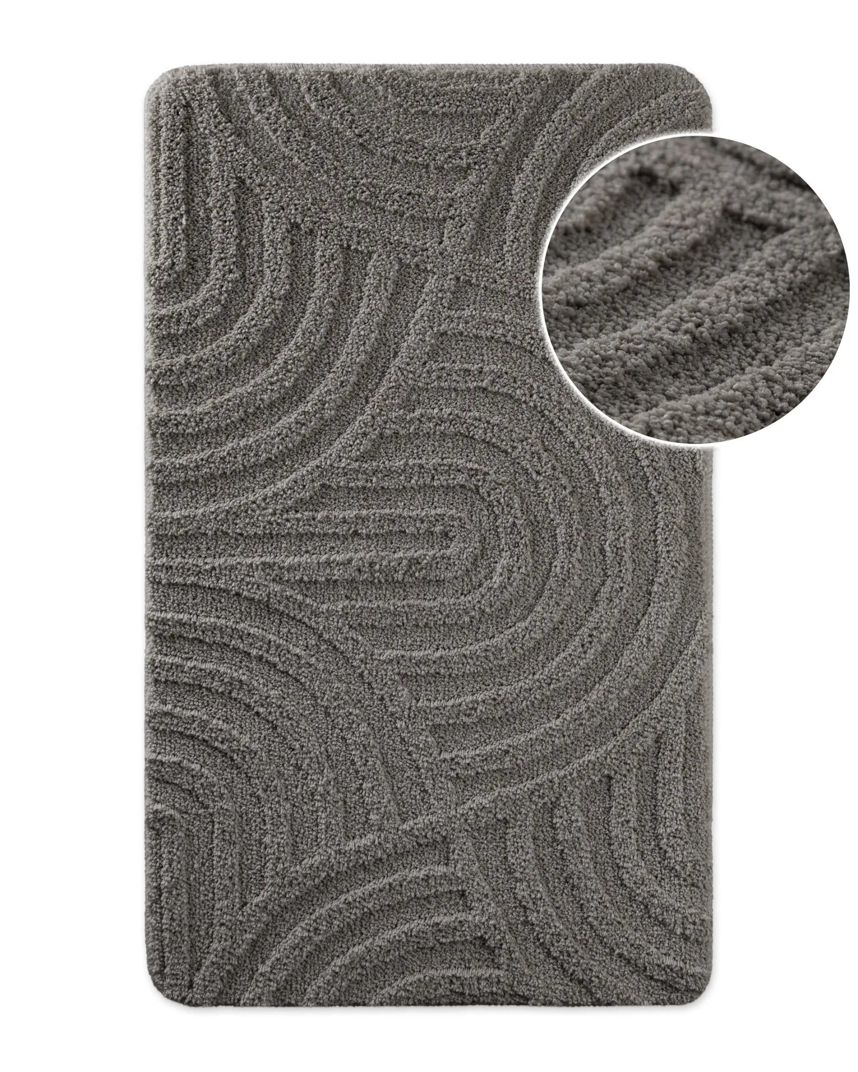 Badteppich Basalt Grau "Fiete" WECONhome