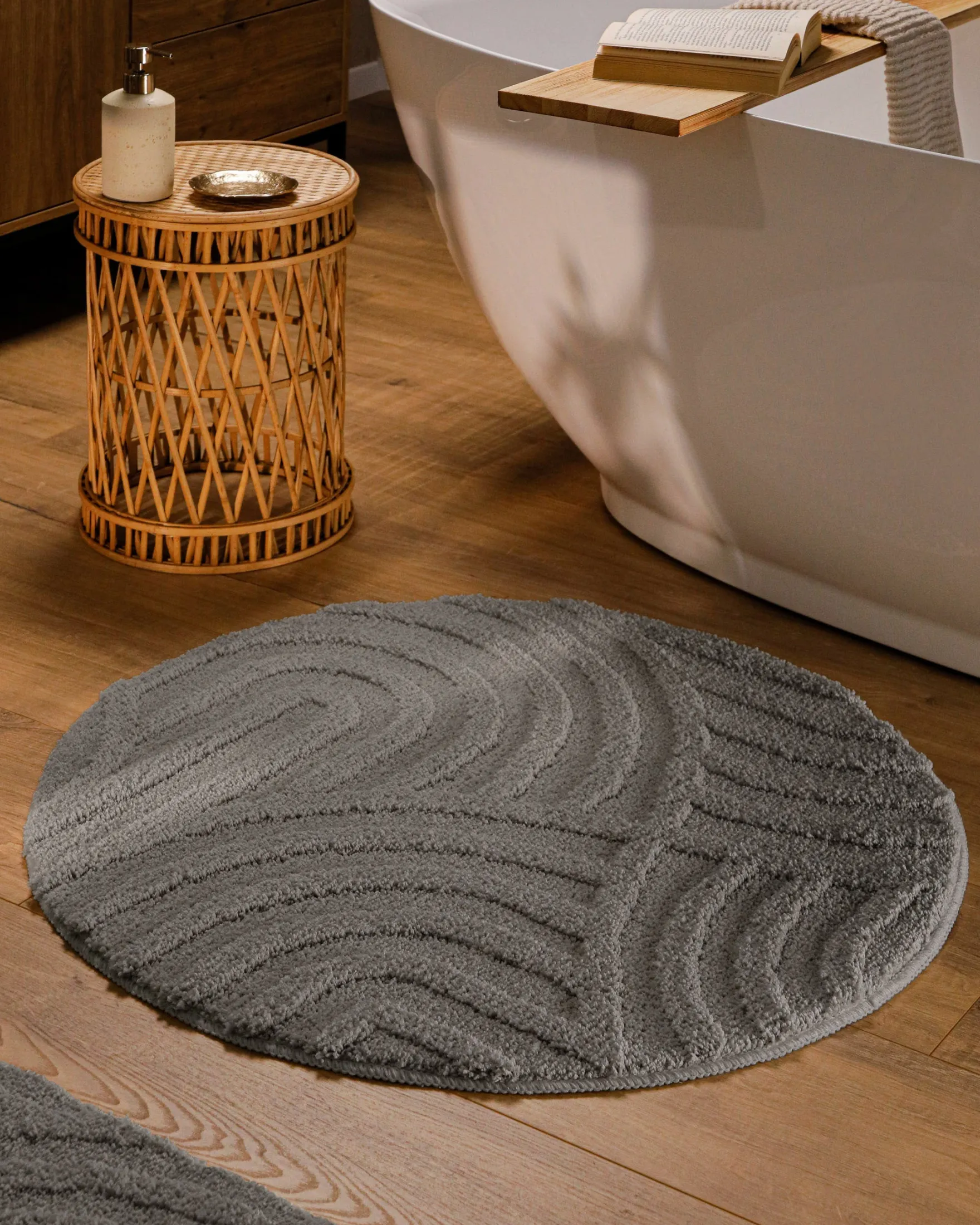 Badteppich Basalt Grau "Fiete" WECONhome