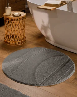 Badteppich Basalt Grau
