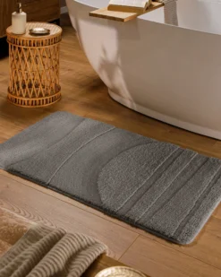 Badteppich Basalt Grau