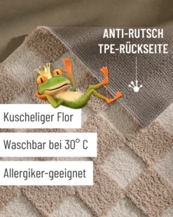 Badteppich Beige "Bobbi" WECONhome