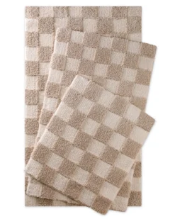 Badteppich Beige