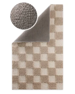 Badteppich Beige