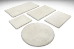 Badteppich Beige