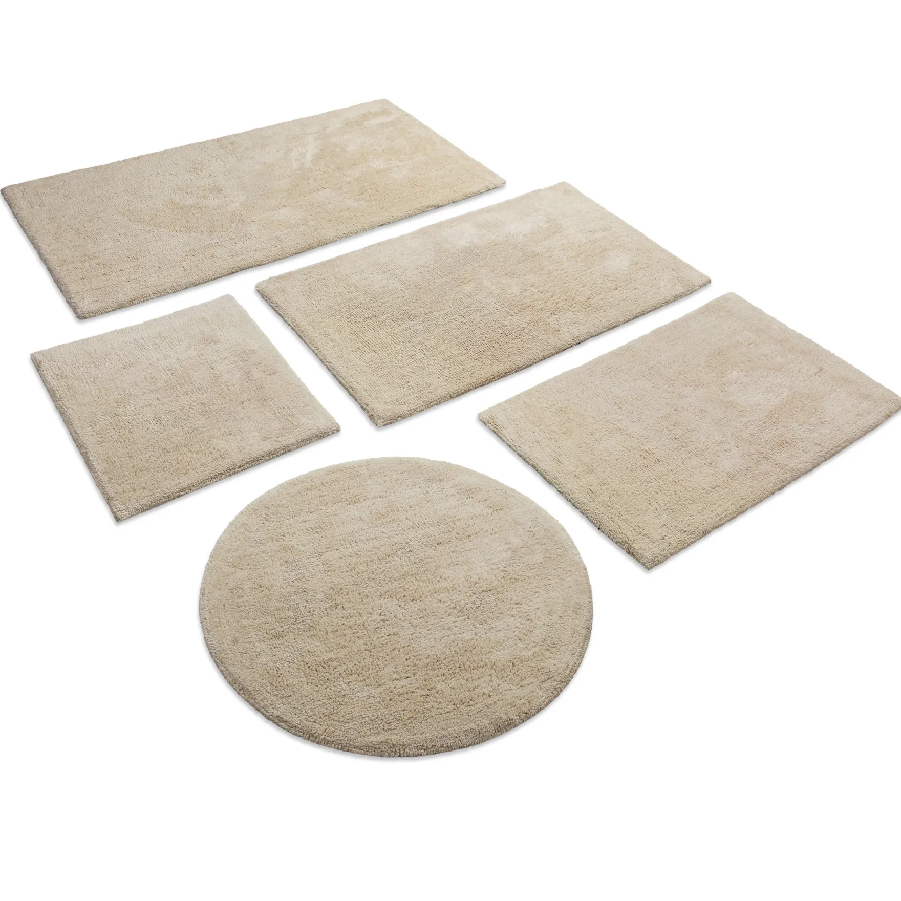 Badteppich Beige "Erik" WECONhome Basics