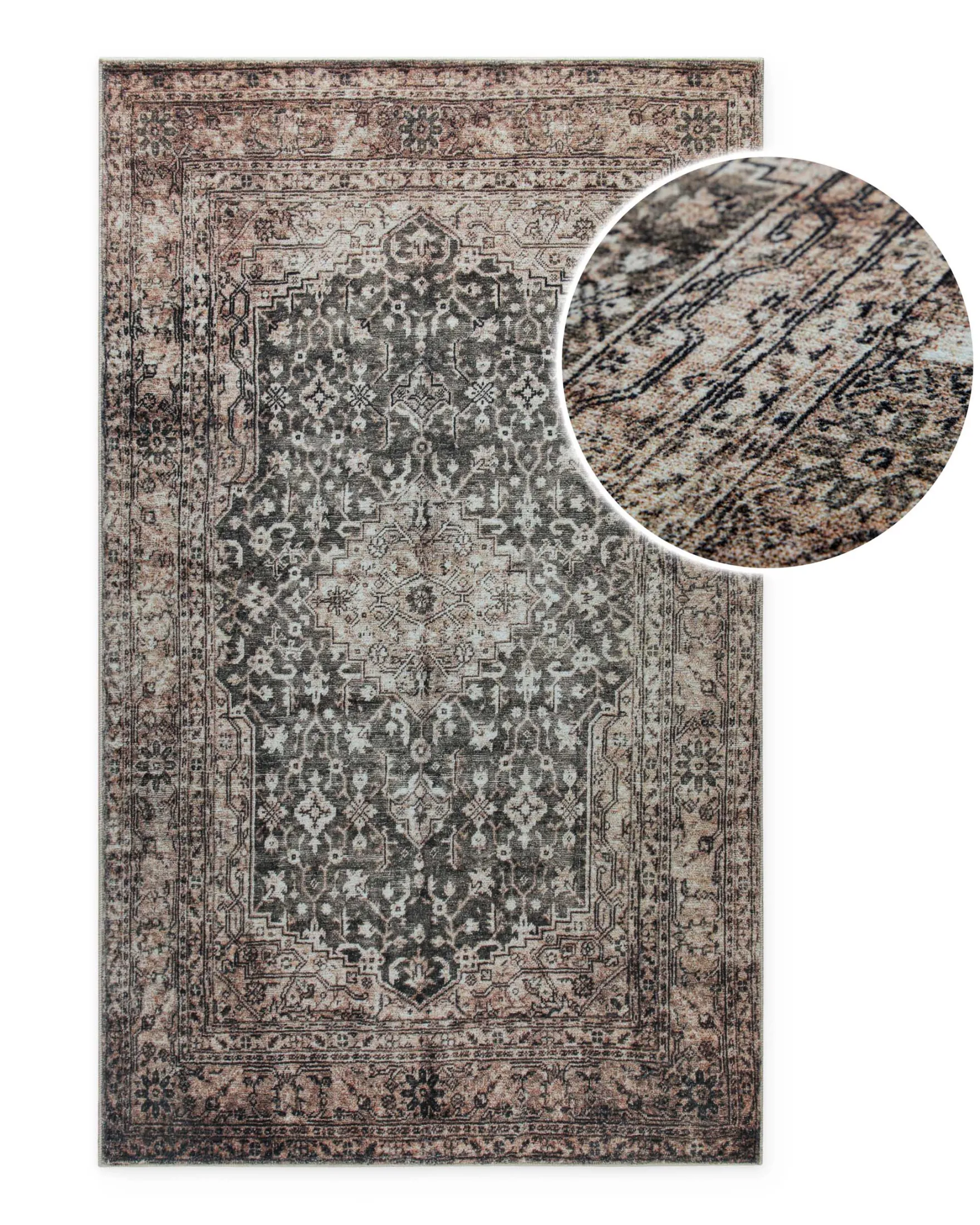 Badteppich Beige Grau "Ralph" WECONhome