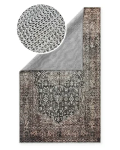 Badteppich Beige Grau