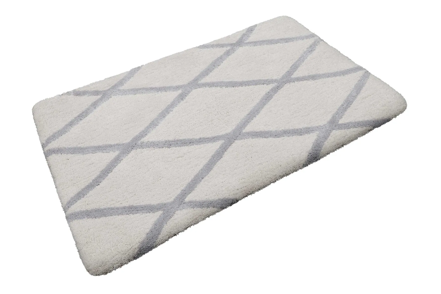 Badteppich Beige Grau "San Bosa" Homie Living