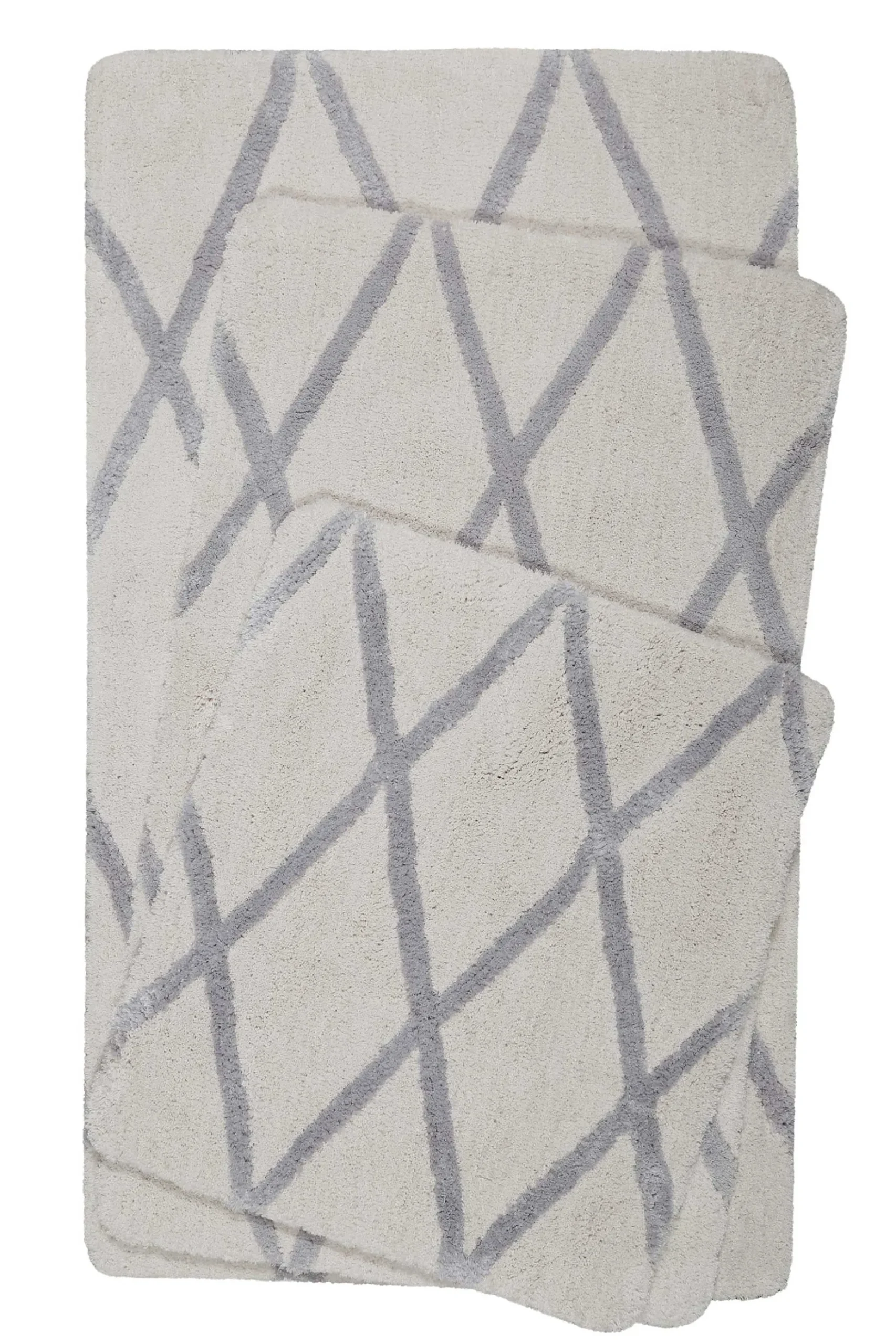 Badteppich Beige Grau "San Bosa" Homie Living