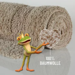 Badteppich Beige