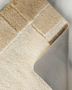 Badteppich Beige Multi