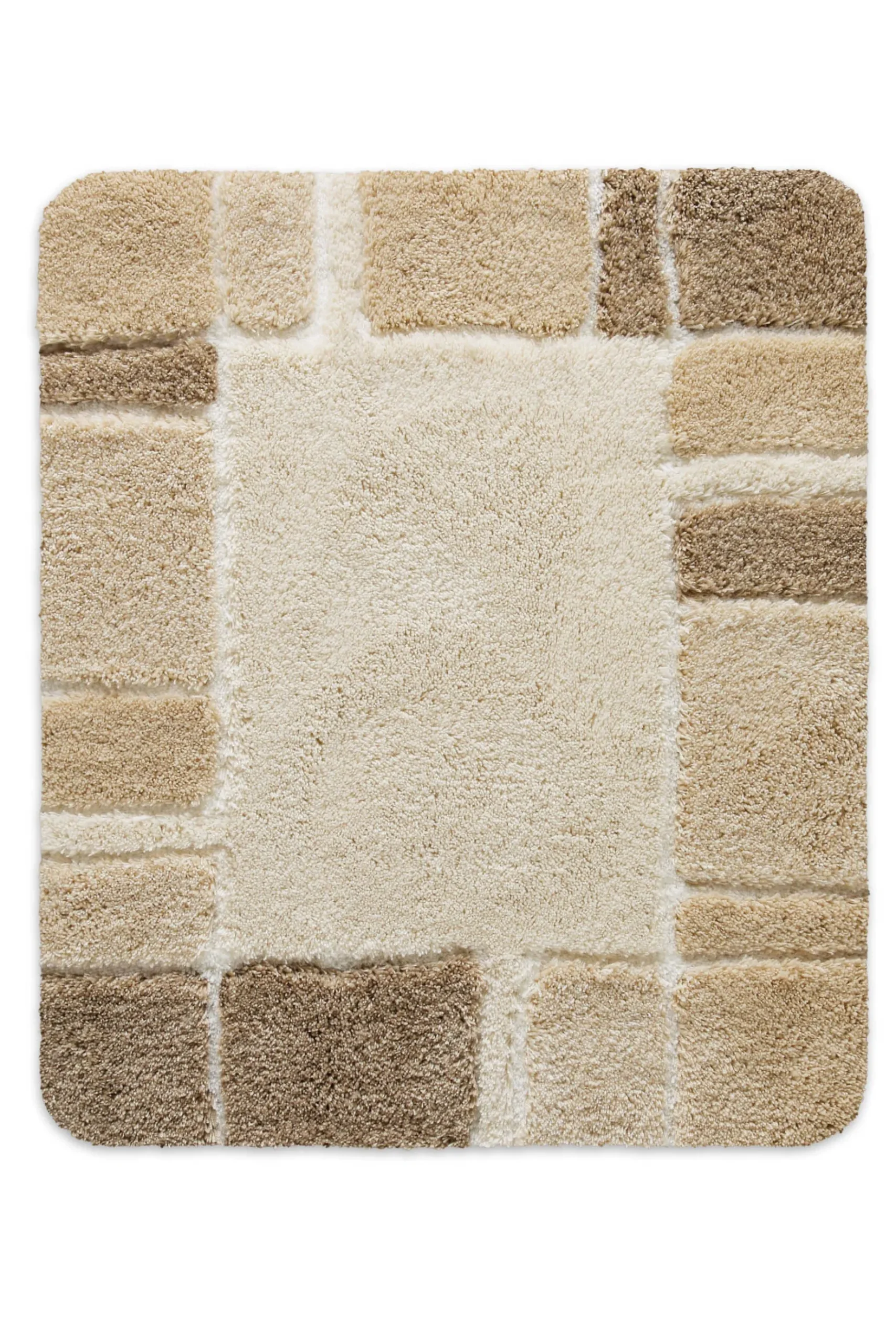 Badteppich Beige Multi "Villa Elba" Homie Living