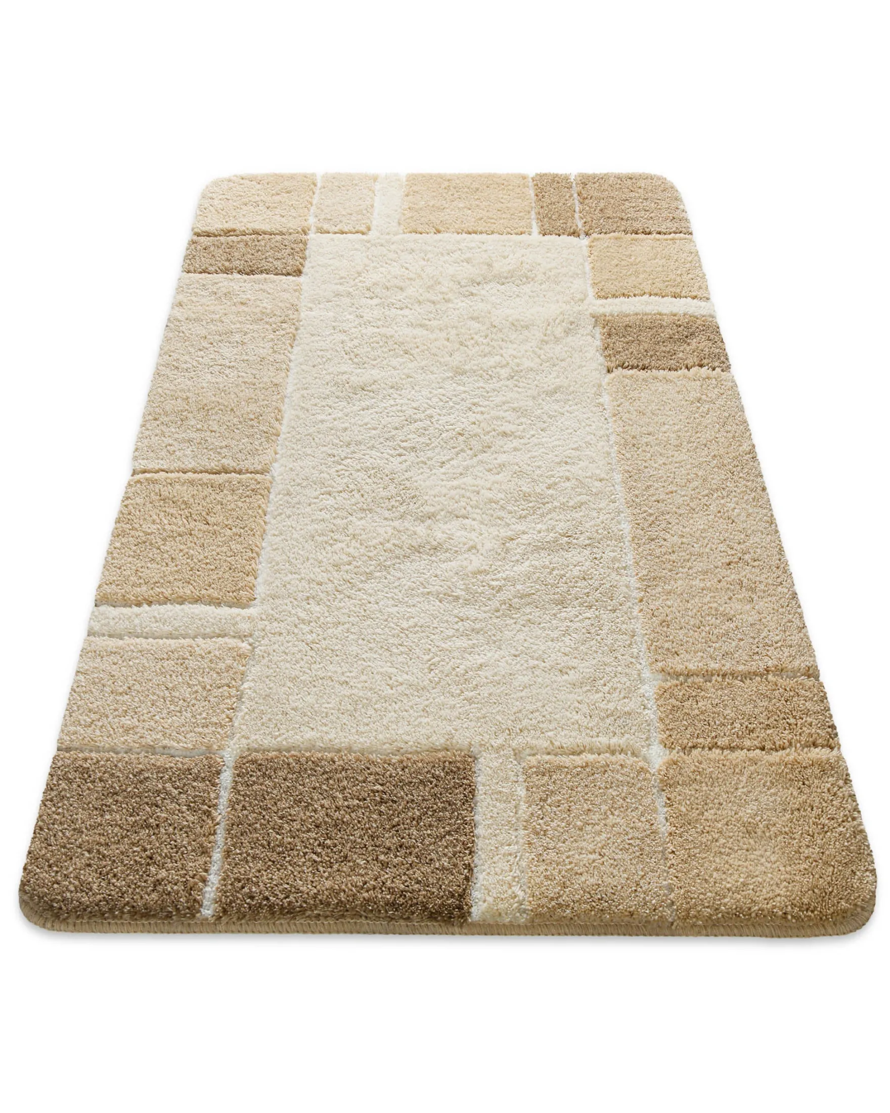 Badteppich Beige Multi "Villa Elba" Homie Living