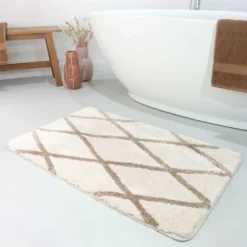 Badteppich Beige Sand 