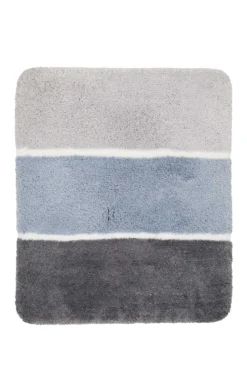 Badteppich Blau Grau 