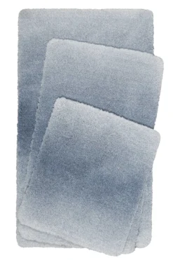 Badteppich Blau meliert 