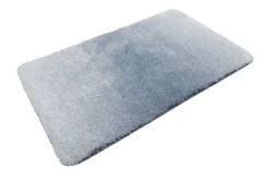 Badteppich Blau meliert 