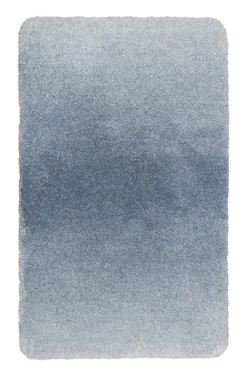 Badteppich Blau meliert 