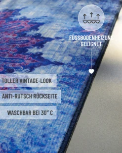 Badteppich Blau Multi "Healing" WECONhome