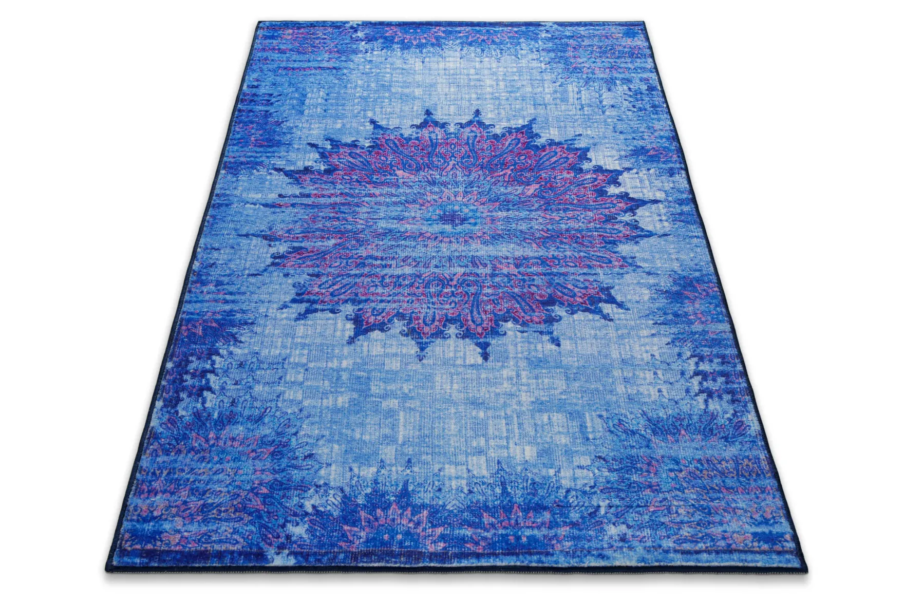 Badteppich Blau Multi "Healing" WECONhome