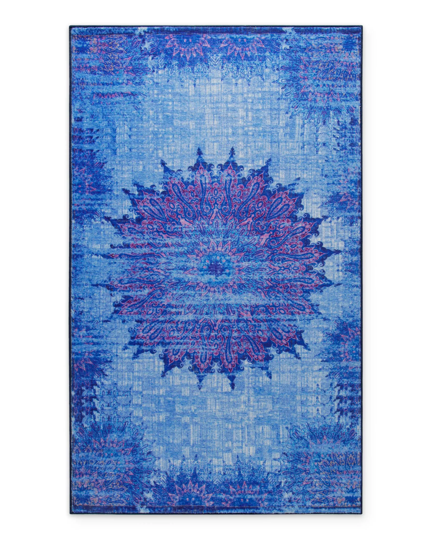 Badteppich Blau Multi "Healing" WECONhome