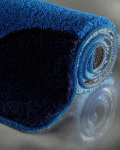 Badteppich Blau Multi 