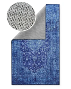 Badteppich Blau Multi