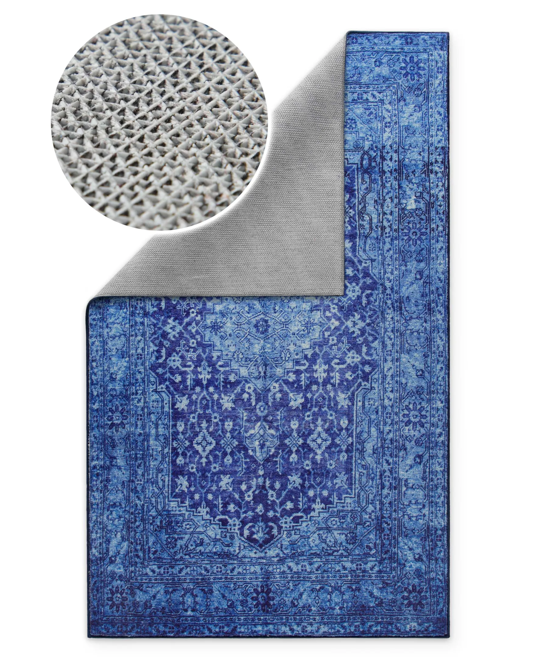 Badteppich Blau Multi "Ralph" WECONhome