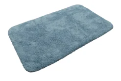 Badteppich Blau
