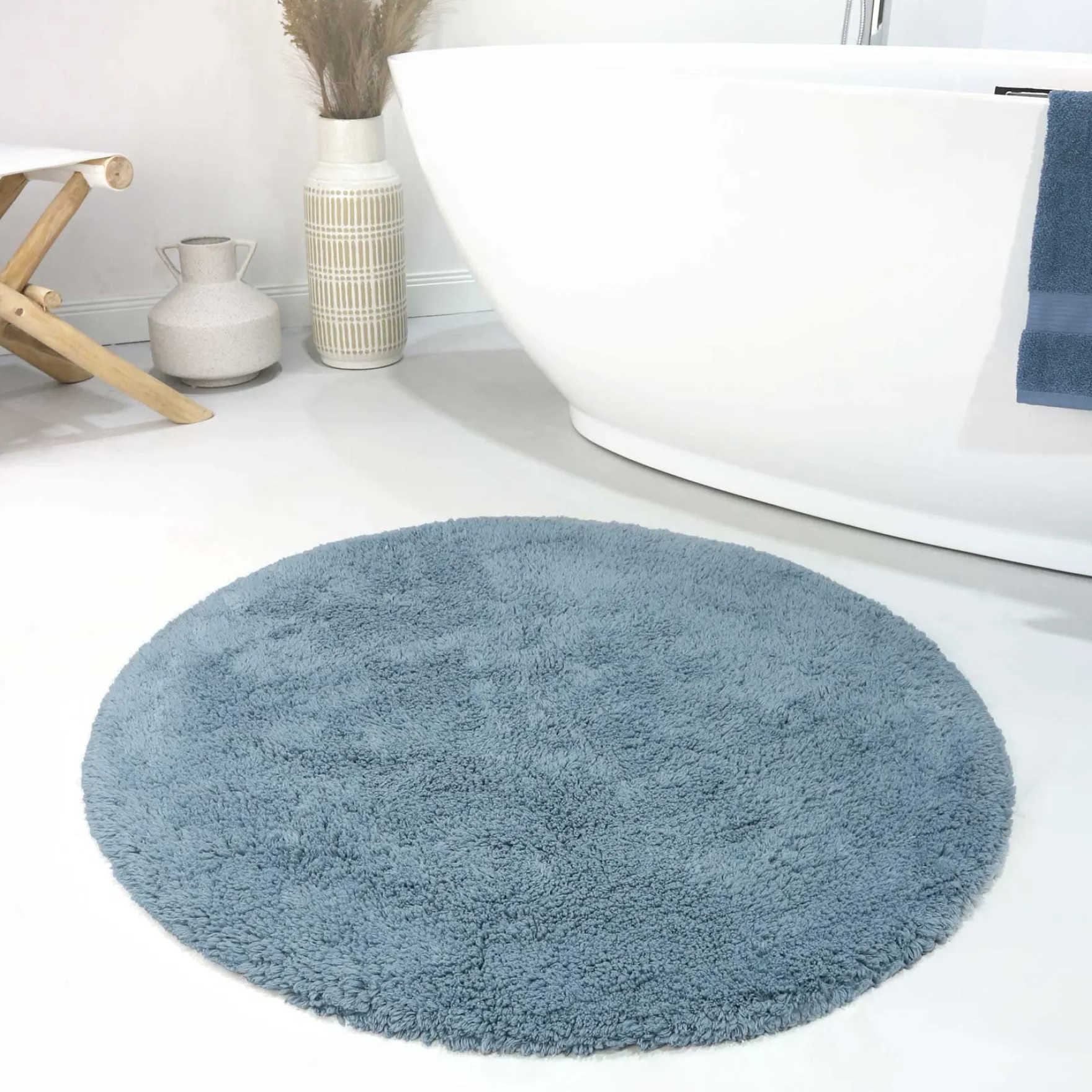 Badteppich Blau "Ole" WECONhome Basics