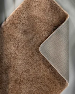 Badteppich Braun Beige