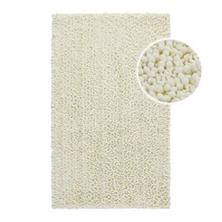 Badteppich Creme Beige