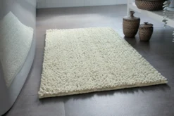 Badteppich Creme Beige