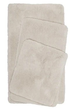 Badteppich Creme Beige