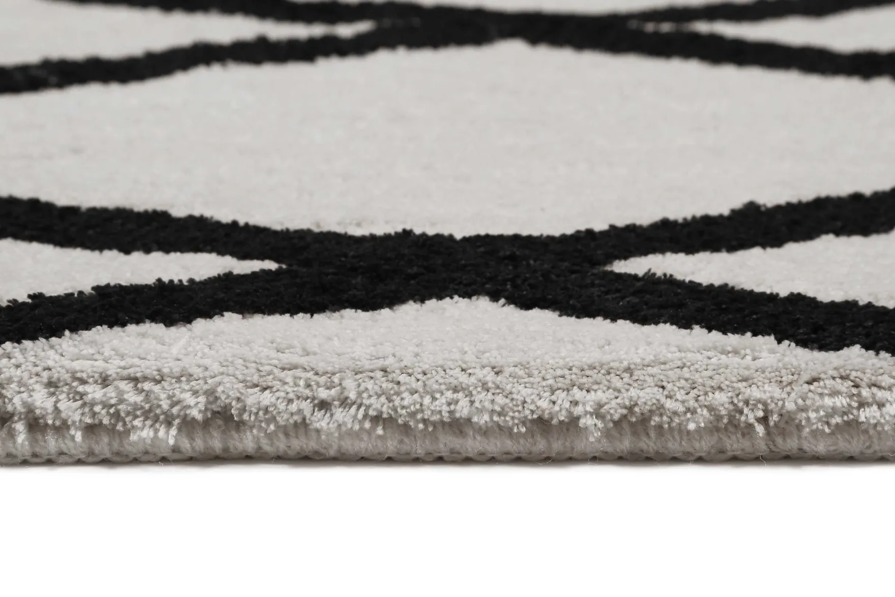 Badteppich Creme Schwarz "San Bosa" Homie Living