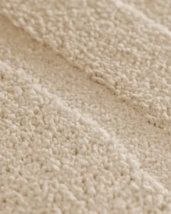 Badteppich Creme Weiß