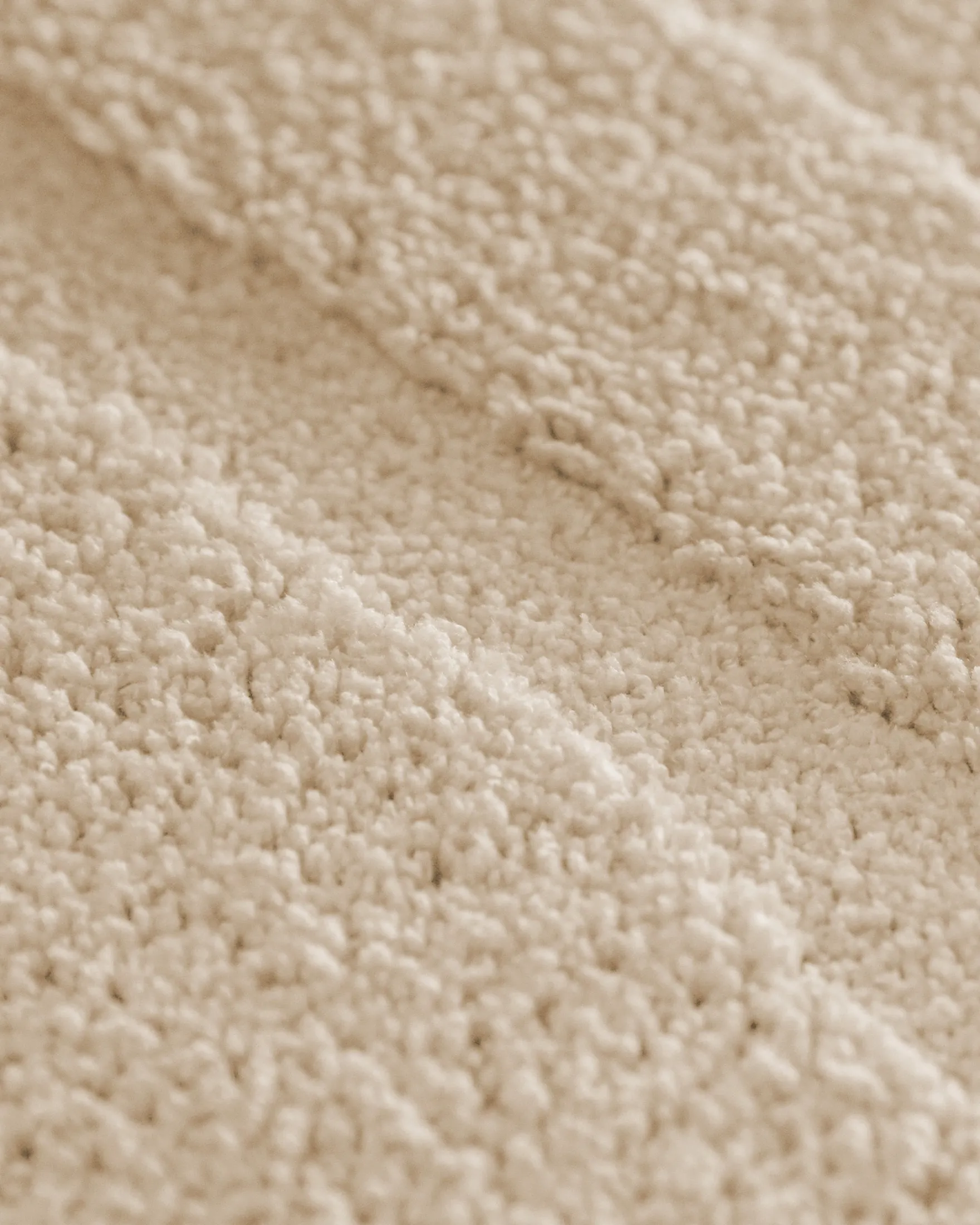 Badteppich Creme Weiß "Marc" WECONhome