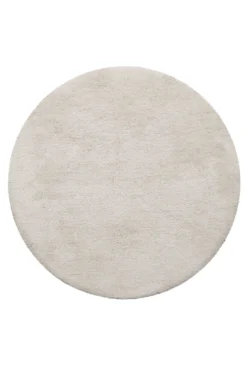 Badteppich Creme Weiß