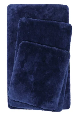 Badteppich Dunkelblau